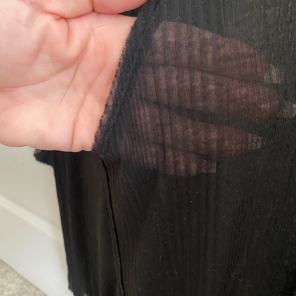 Free People Ribbed Top Sz XS - Picture 3 of 6